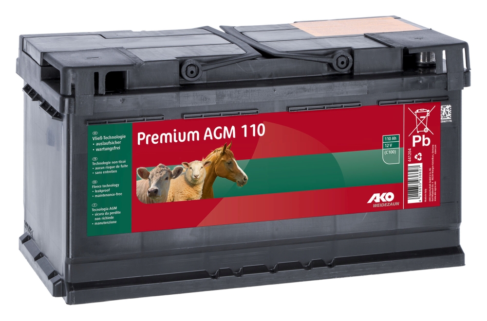 AKO Premium AGM batterij 110AH (C100)