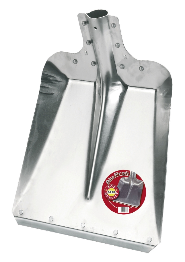 Aluminium shovel Profi size 7, galvanized edge