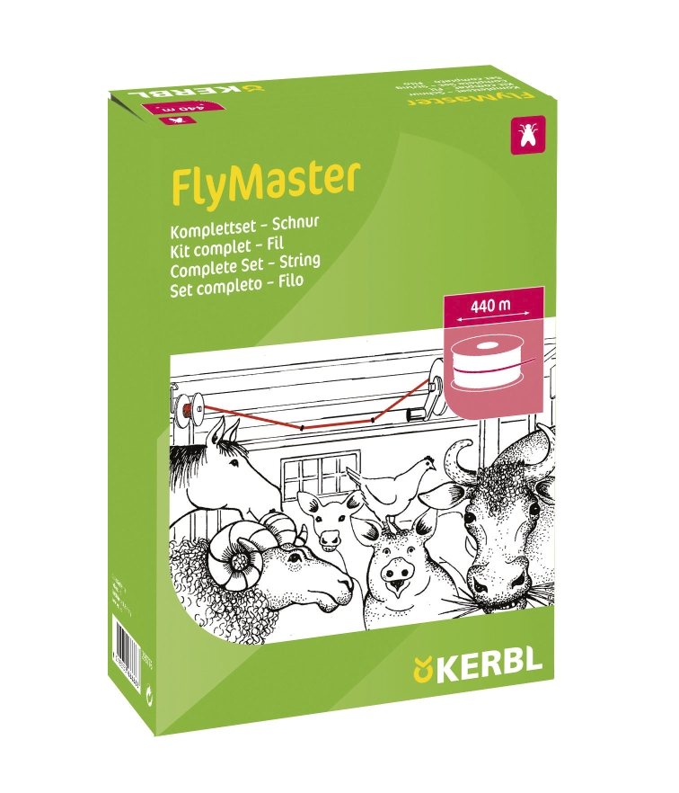 Fly catcher FlyMaster cord 440 m, complete kit