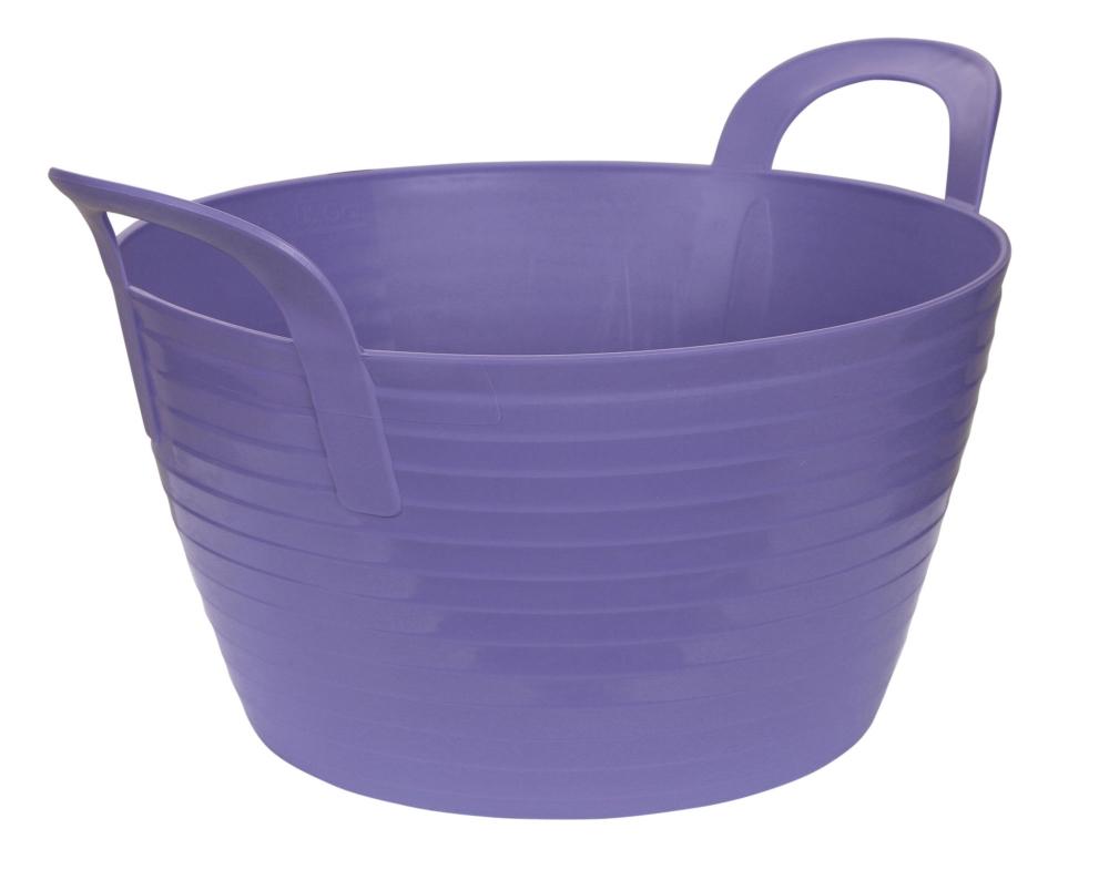 FlexBag flexible trough,  ca. 12 litre, purple