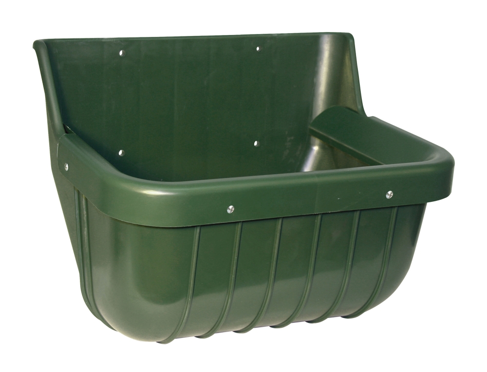 Feed trough with feed saver, 15 litre