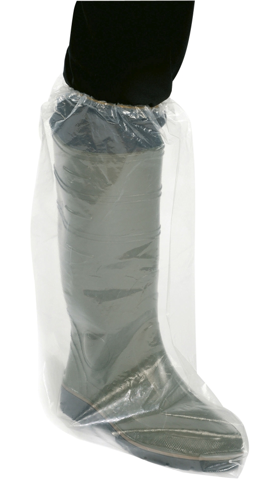 Wegwerpoverschoenen met rubber trekkoord, 100 st., 400x500mm