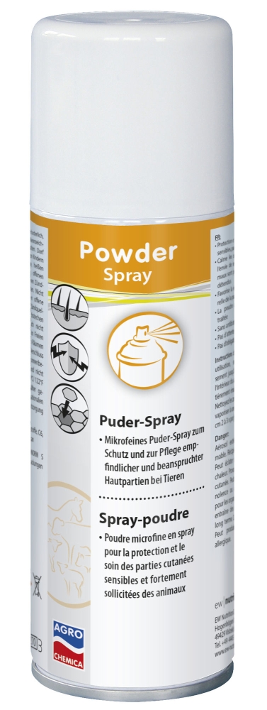 Huidverzorging Powderspray 200 ml etik. DE/FR