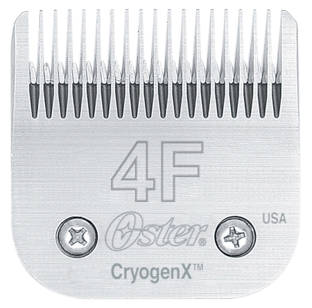 Clipping blades Cryogen-X cutter head 4 F, 9,5 mm