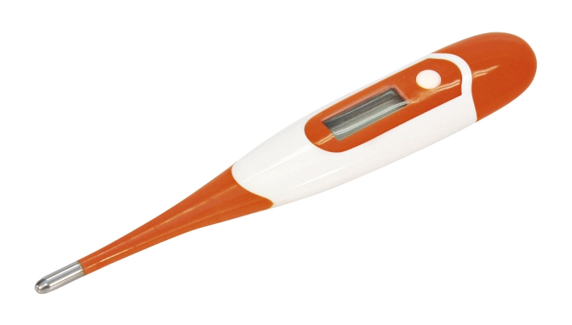 Digital thermometer, waterproof, flexible probe