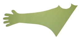 [KER_15376] Wegwerphs. m. schouderbescher- ming, L: 120cm, 50 st., groen