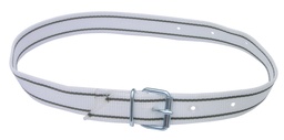 [KER_20889] Marking neck strap, 120 cm, white/black, w/ roller buckle