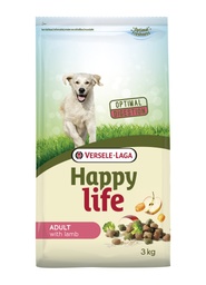 Happy Life voeding met lam volwassen hond